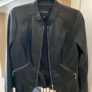 Woman’s Leather Guess jacket
